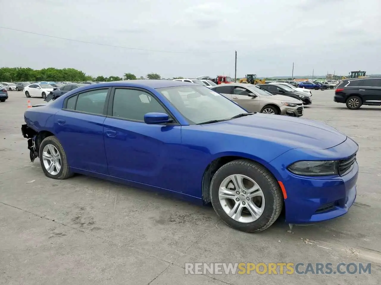 4 Photograph of a damaged car 2C3CDXBG7NH231411 DODGE CHARGER 2022
