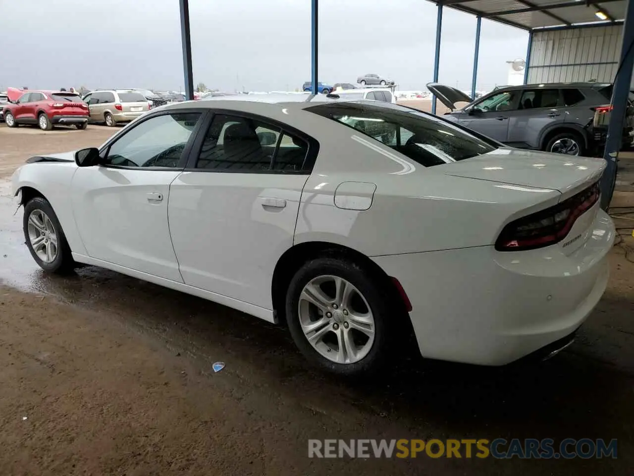 2 Photograph of a damaged car 2C3CDXBG7NH247754 DODGE CHARGER 2022