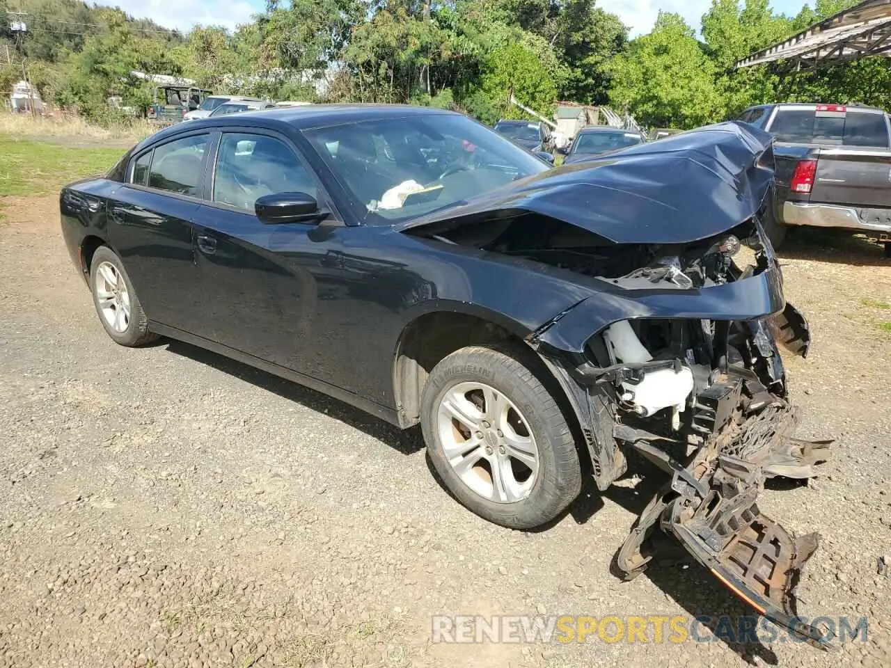 4 Photograph of a damaged car 2C3CDXBG7NH250248 DODGE CHARGER 2022