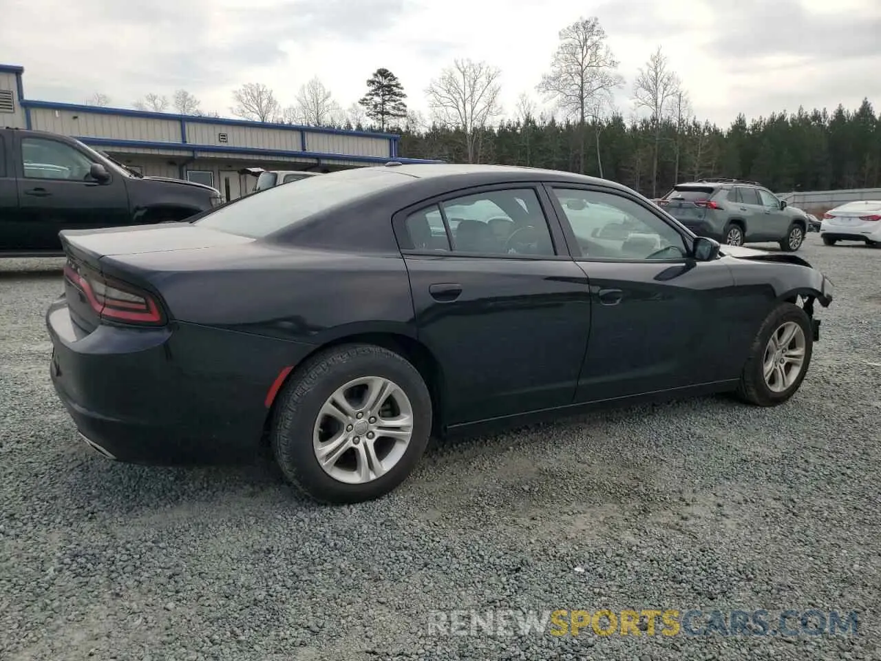 3 Photograph of a damaged car 2C3CDXBG8NH201849 DODGE CHARGER 2022