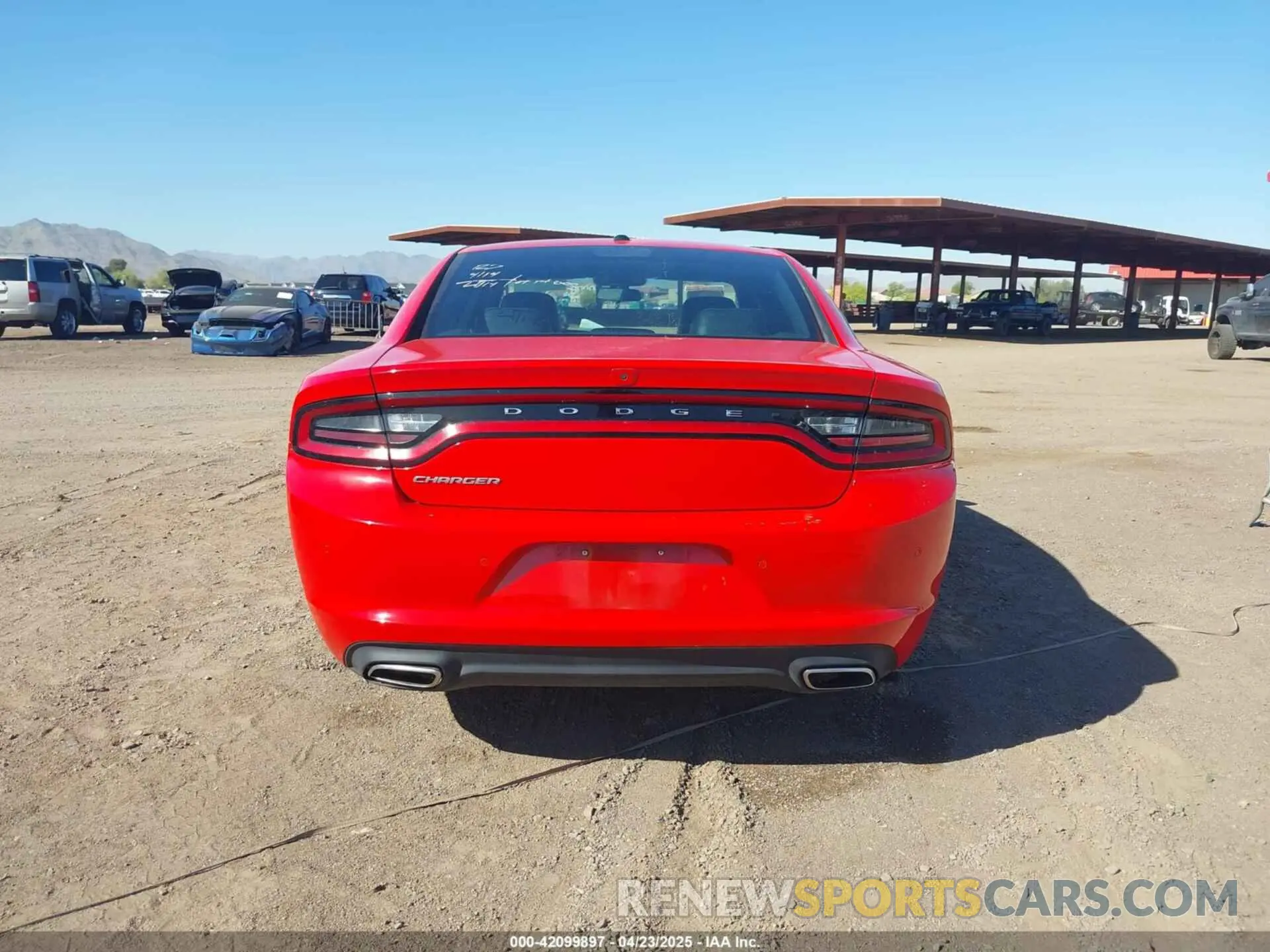 16 Photograph of a damaged car 2C3CDXBG8NH208316 DODGE CHARGER 2022