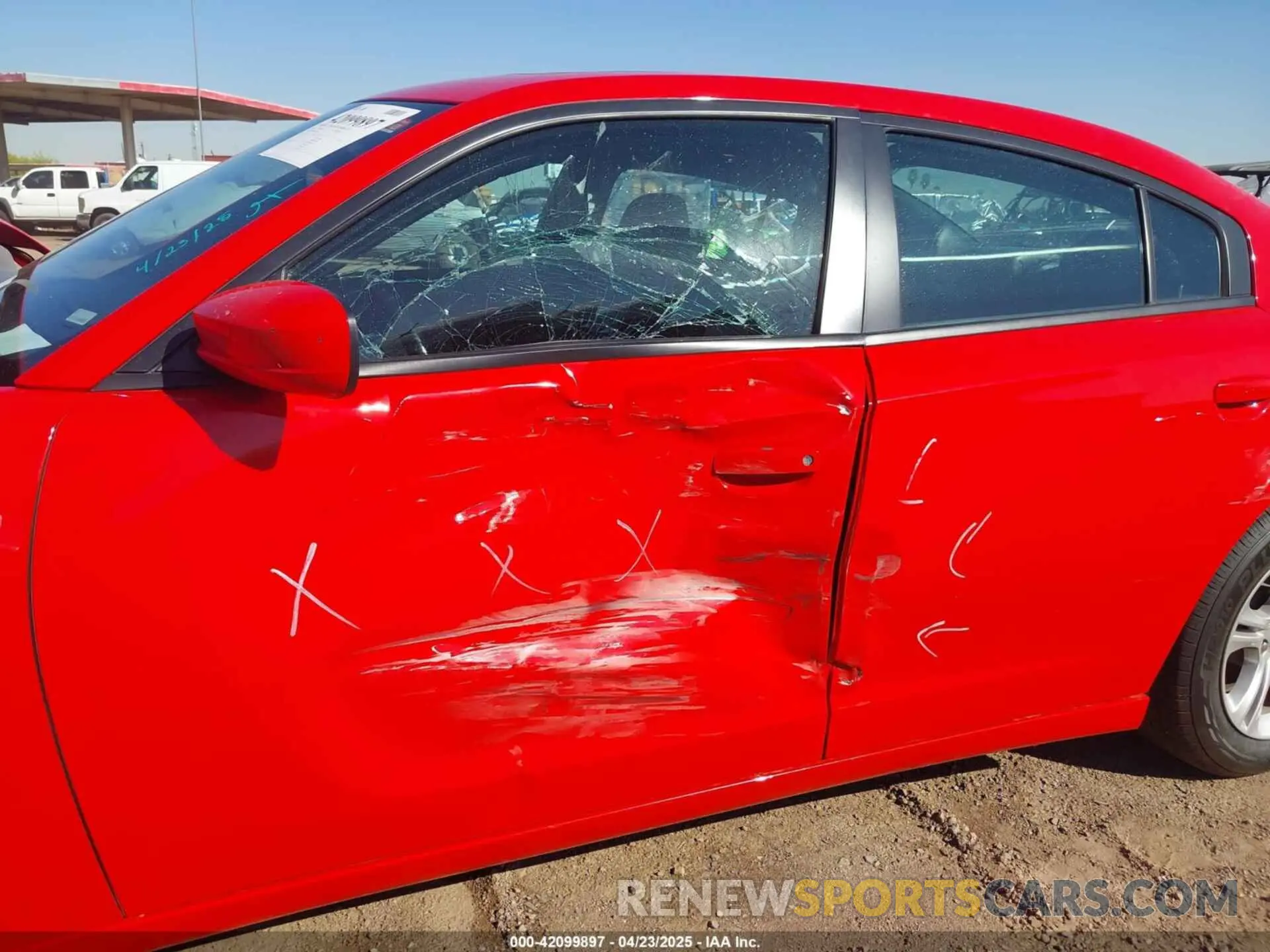 6 Photograph of a damaged car 2C3CDXBG8NH208316 DODGE CHARGER 2022