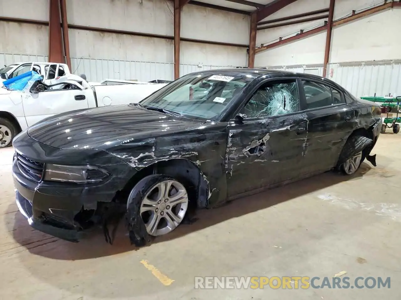 1 Photograph of a damaged car 2C3CDXBG8NH212544 DODGE CHARGER 2022