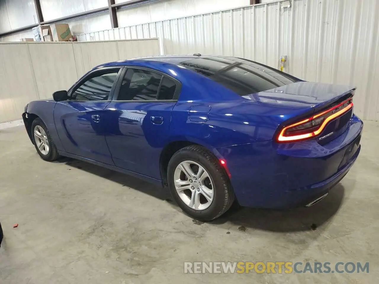 2 Photograph of a damaged car 2C3CDXBG8NH231143 DODGE CHARGER 2022