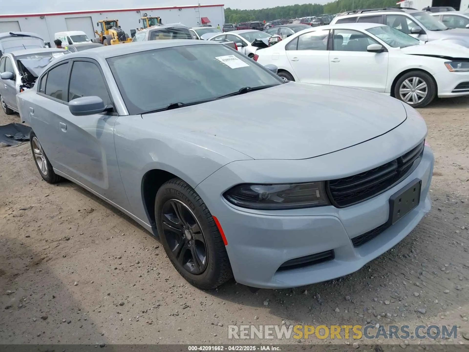 1 Photograph of a damaged car 2C3CDXBG8NH235161 DODGE CHARGER 2022