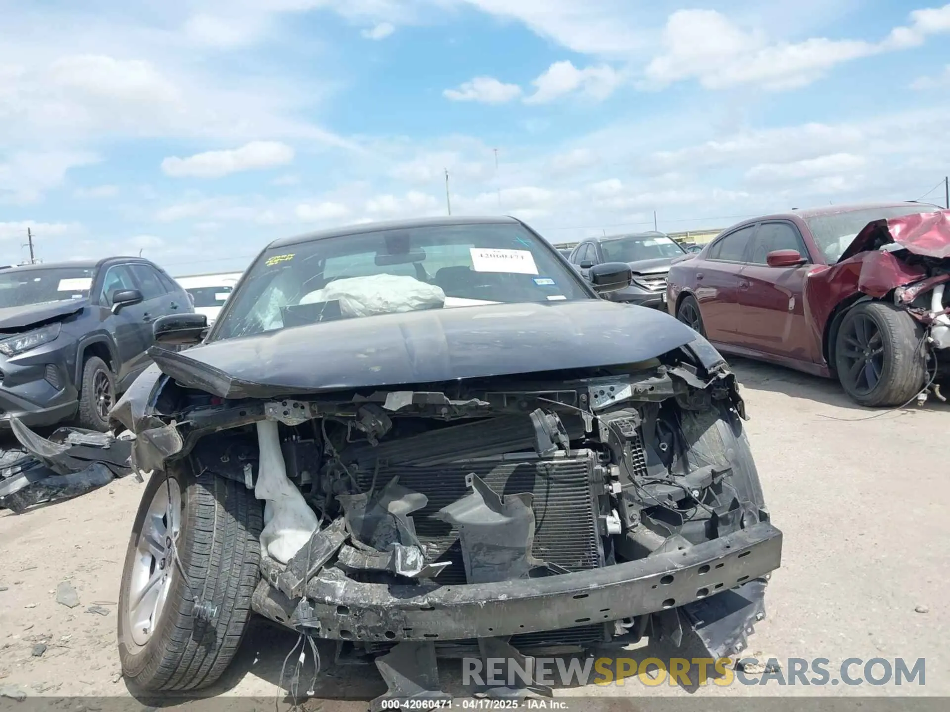 6 Photograph of a damaged car 2C3CDXBG8NH240022 DODGE CHARGER 2022