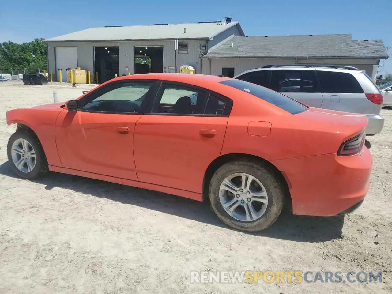 2 Photograph of a damaged car 2C3CDXBG8NH243874 DODGE CHARGER 2022