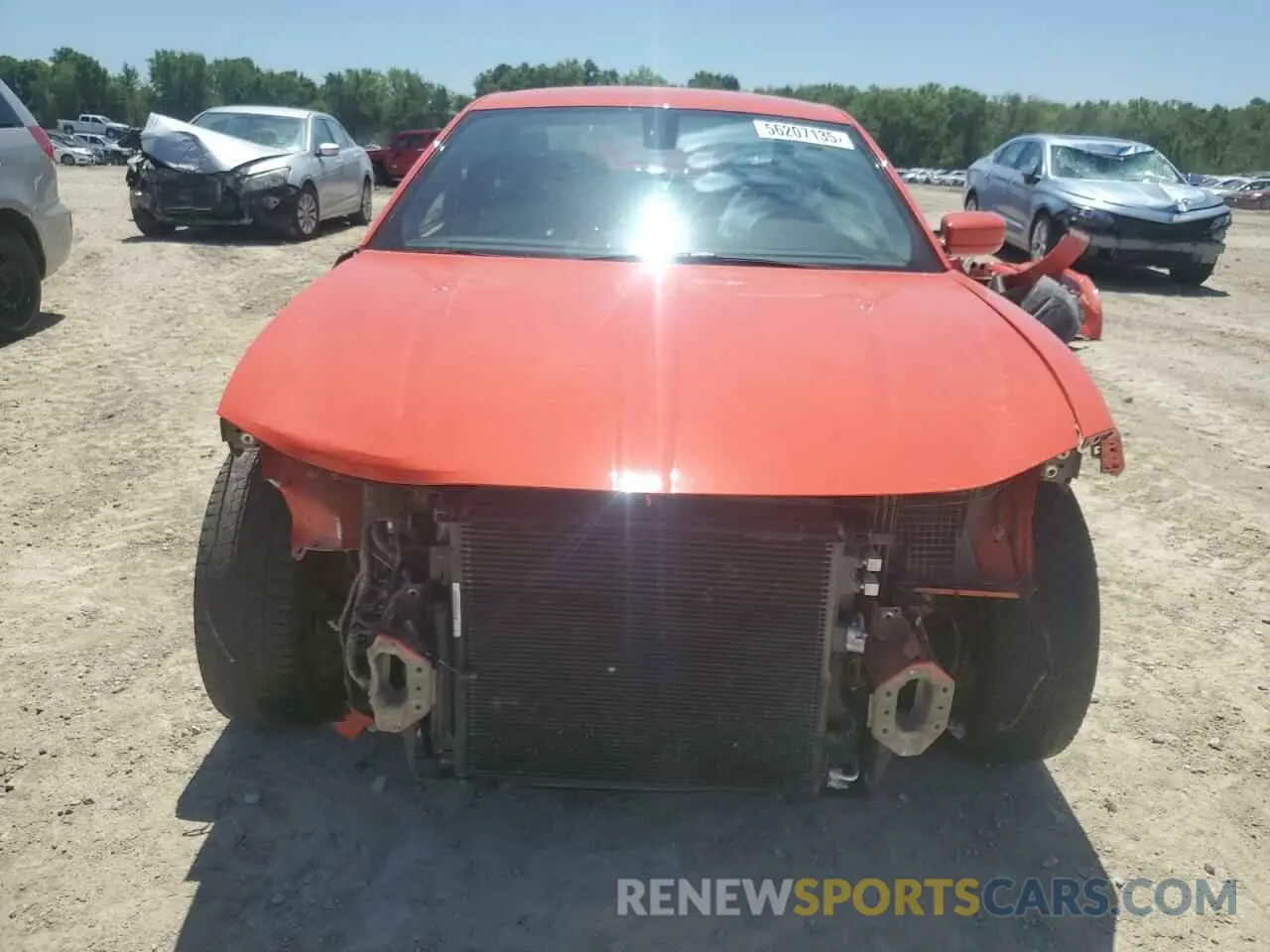 5 Photograph of a damaged car 2C3CDXBG8NH243874 DODGE CHARGER 2022