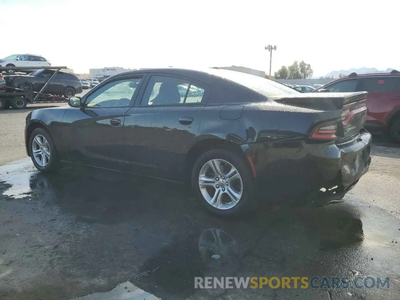 2 Photograph of a damaged car 2C3CDXBG8NH250193 DODGE CHARGER 2022