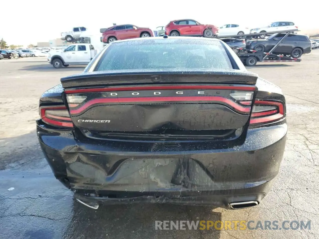 6 Photograph of a damaged car 2C3CDXBG8NH250193 DODGE CHARGER 2022