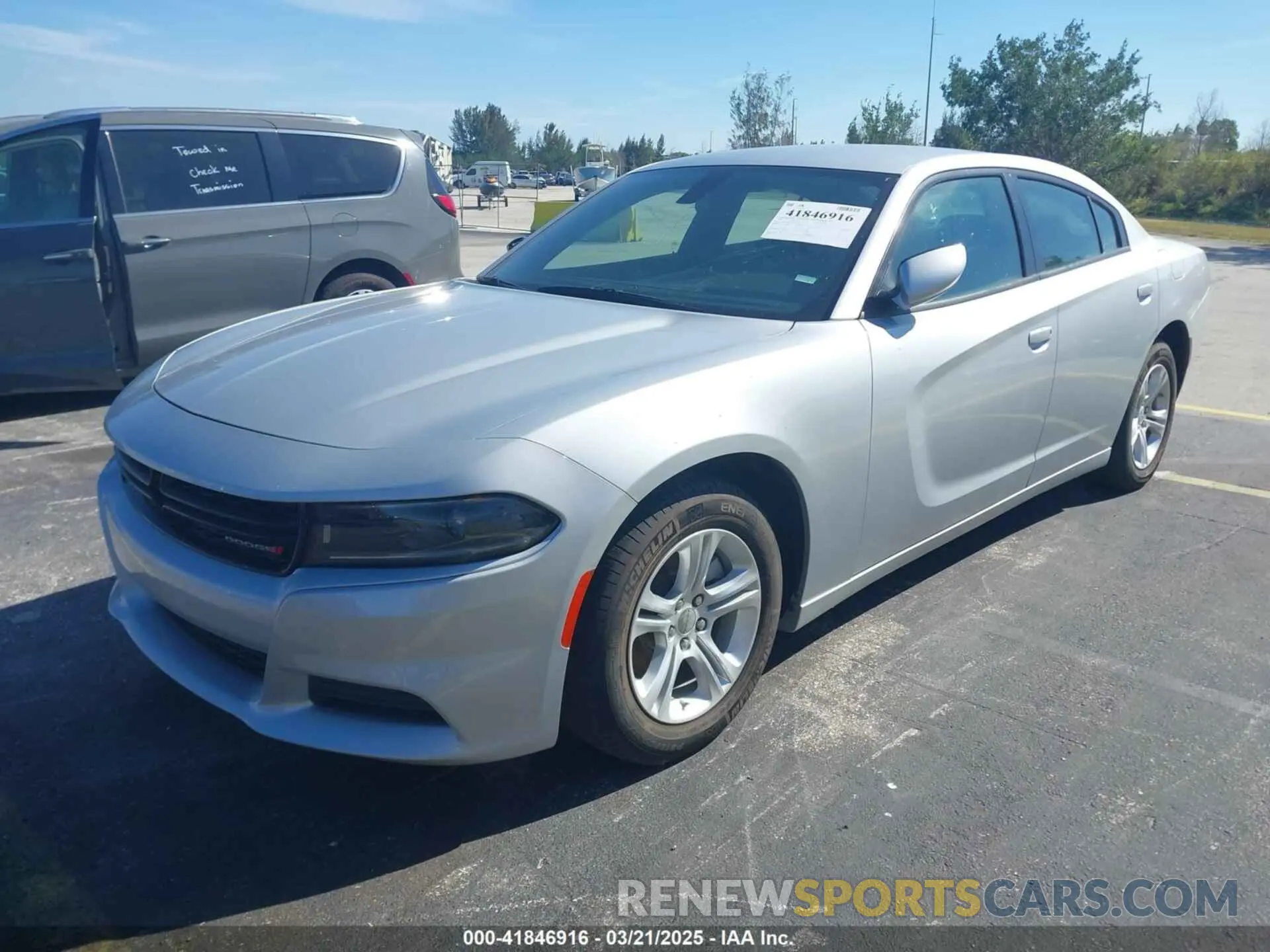 2 Photograph of a damaged car 2C3CDXBG8NH255734 DODGE CHARGER 2022