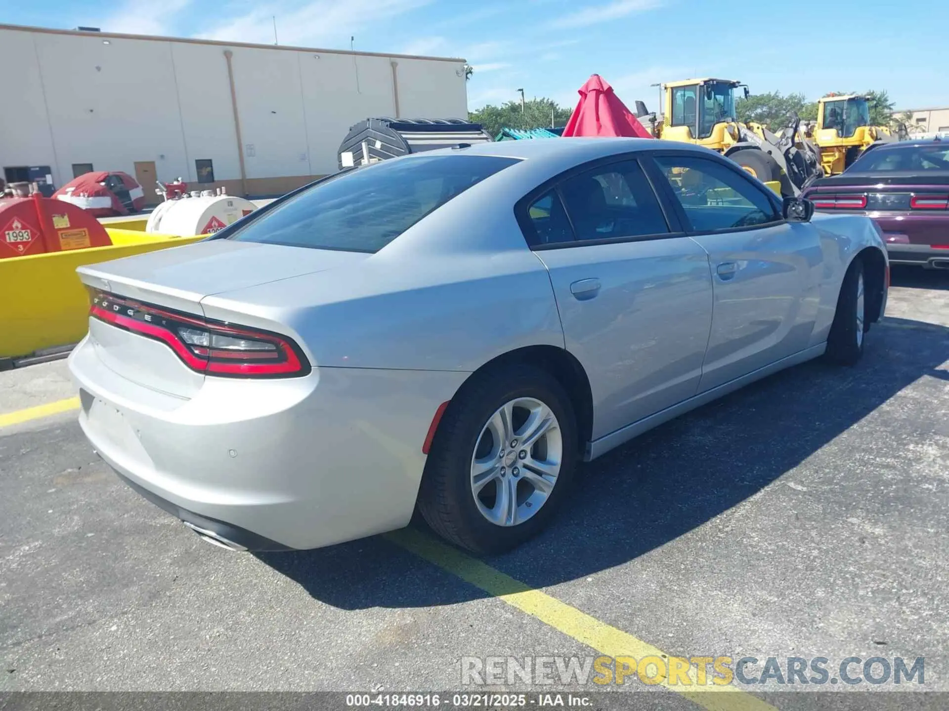 4 Photograph of a damaged car 2C3CDXBG8NH255734 DODGE CHARGER 2022