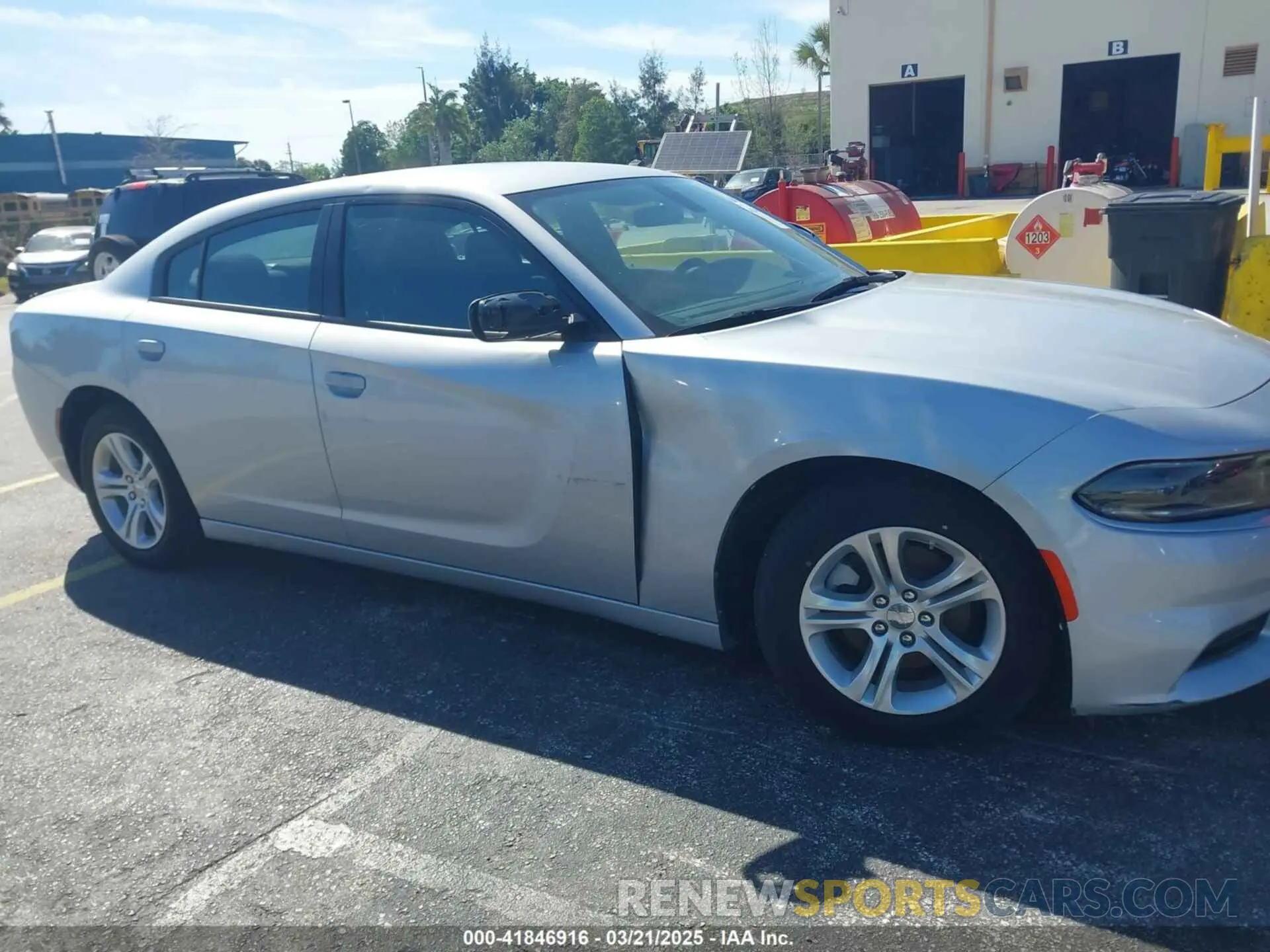 6 Photograph of a damaged car 2C3CDXBG8NH255734 DODGE CHARGER 2022