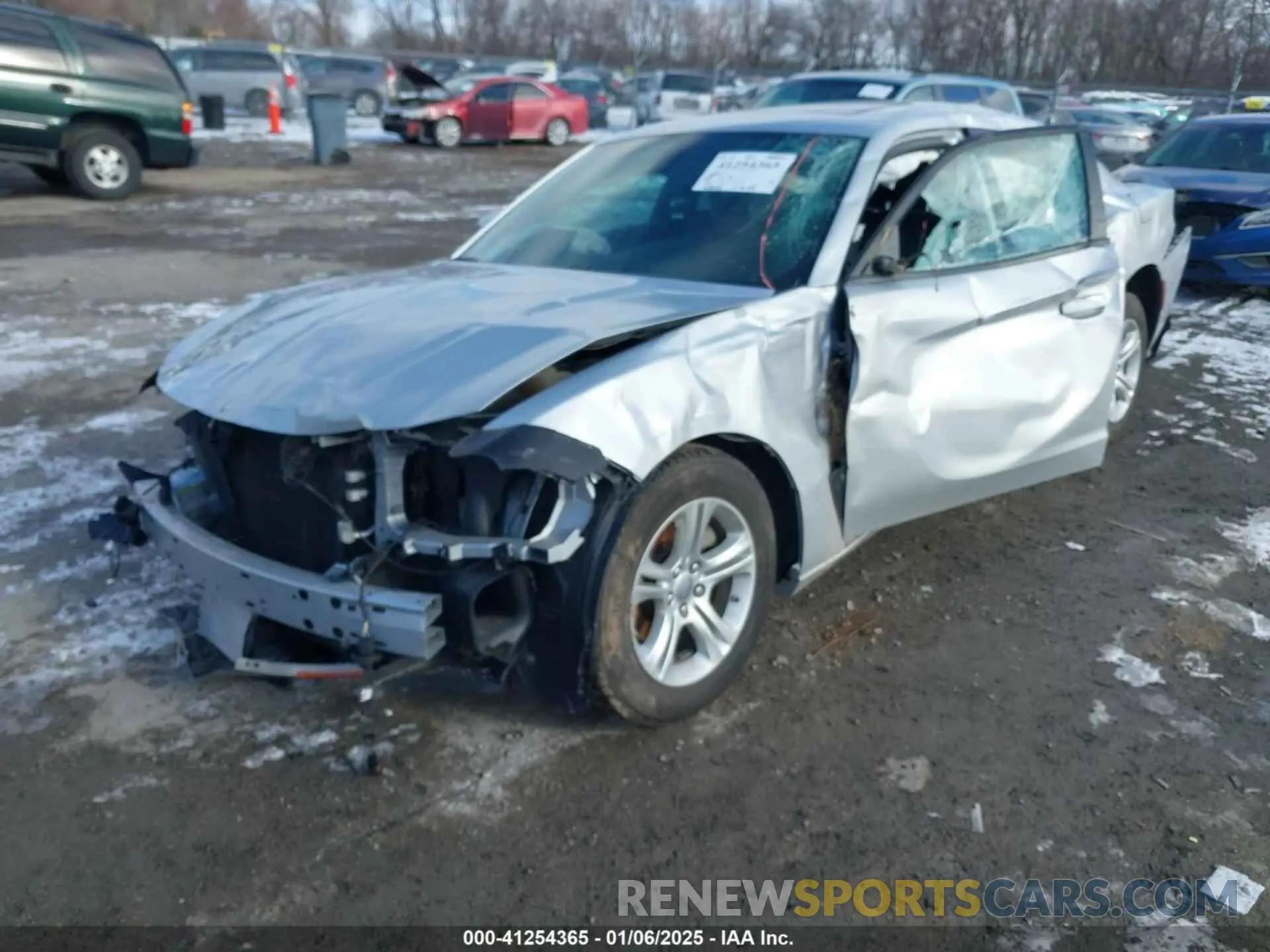 6 Photograph of a damaged car 2C3CDXBG9NH118995 DODGE CHARGER 2022