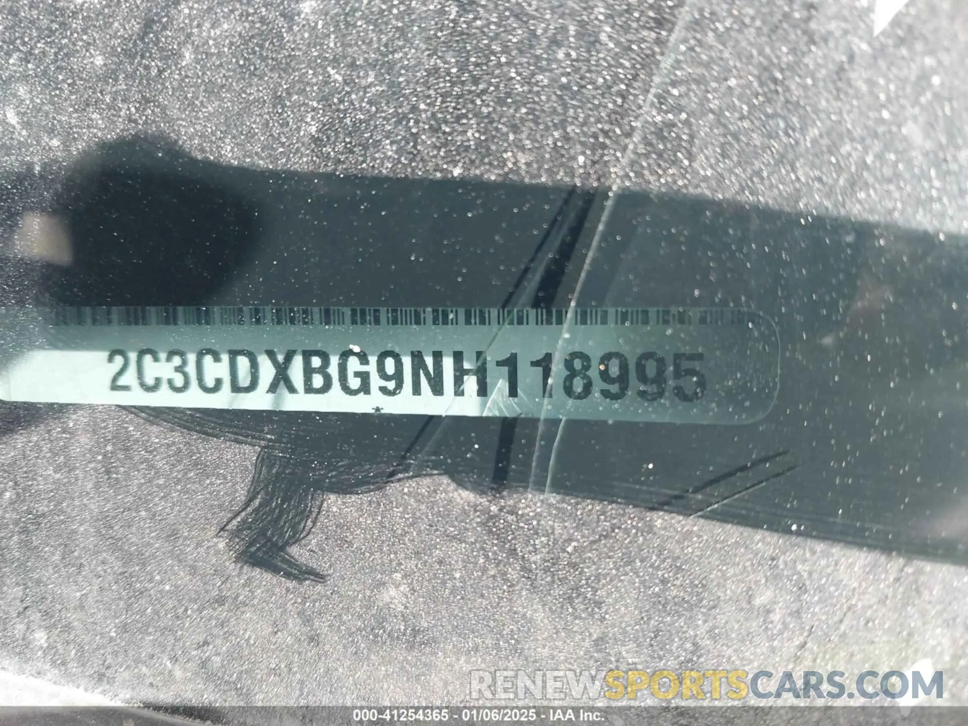 9 Photograph of a damaged car 2C3CDXBG9NH118995 DODGE CHARGER 2022