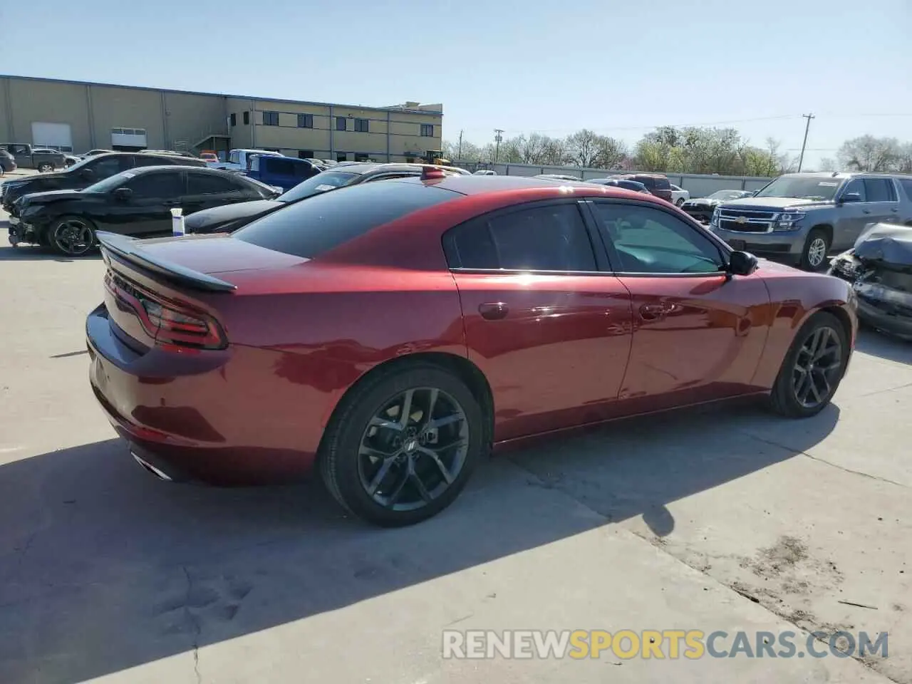 3 Photograph of a damaged car 2C3CDXBG9NH123856 DODGE CHARGER 2022