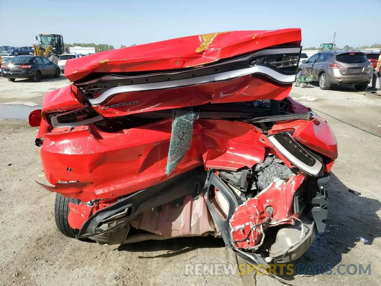6 Photograph of a damaged car 2C3CDXBG9NH129236 DODGE CHARGER 2022