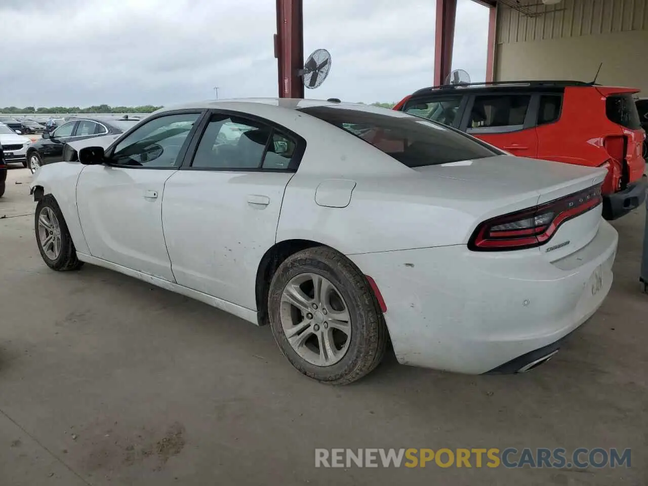 2 Photograph of a damaged car 2C3CDXBG9NH133027 DODGE CHARGER 2022
