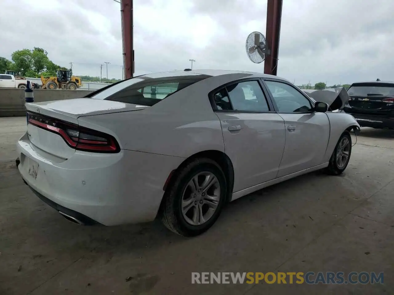 3 Photograph of a damaged car 2C3CDXBG9NH133027 DODGE CHARGER 2022