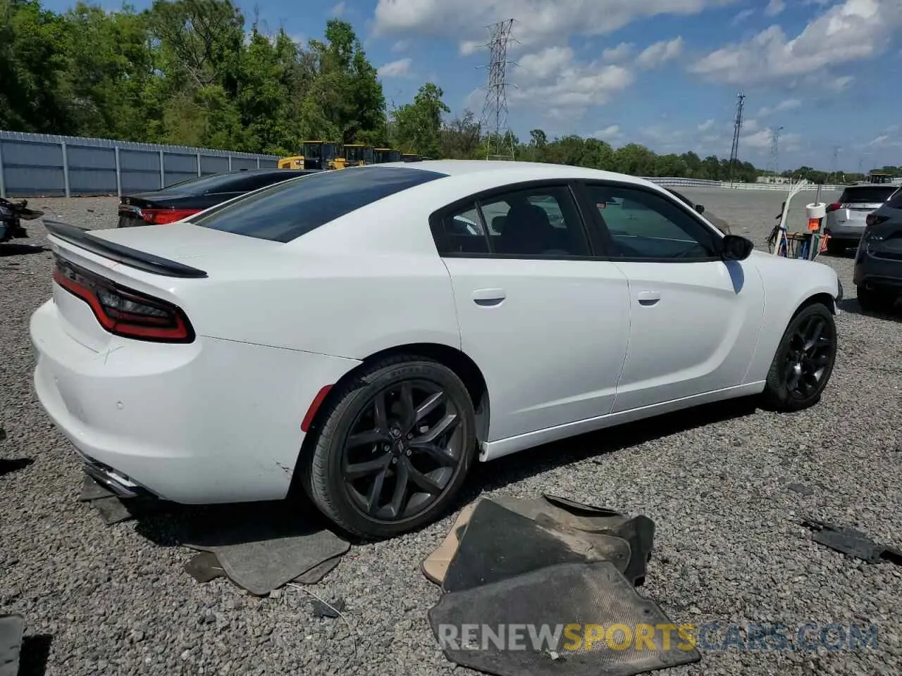 3 Photograph of a damaged car 2C3CDXBG9NH143251 DODGE CHARGER 2022