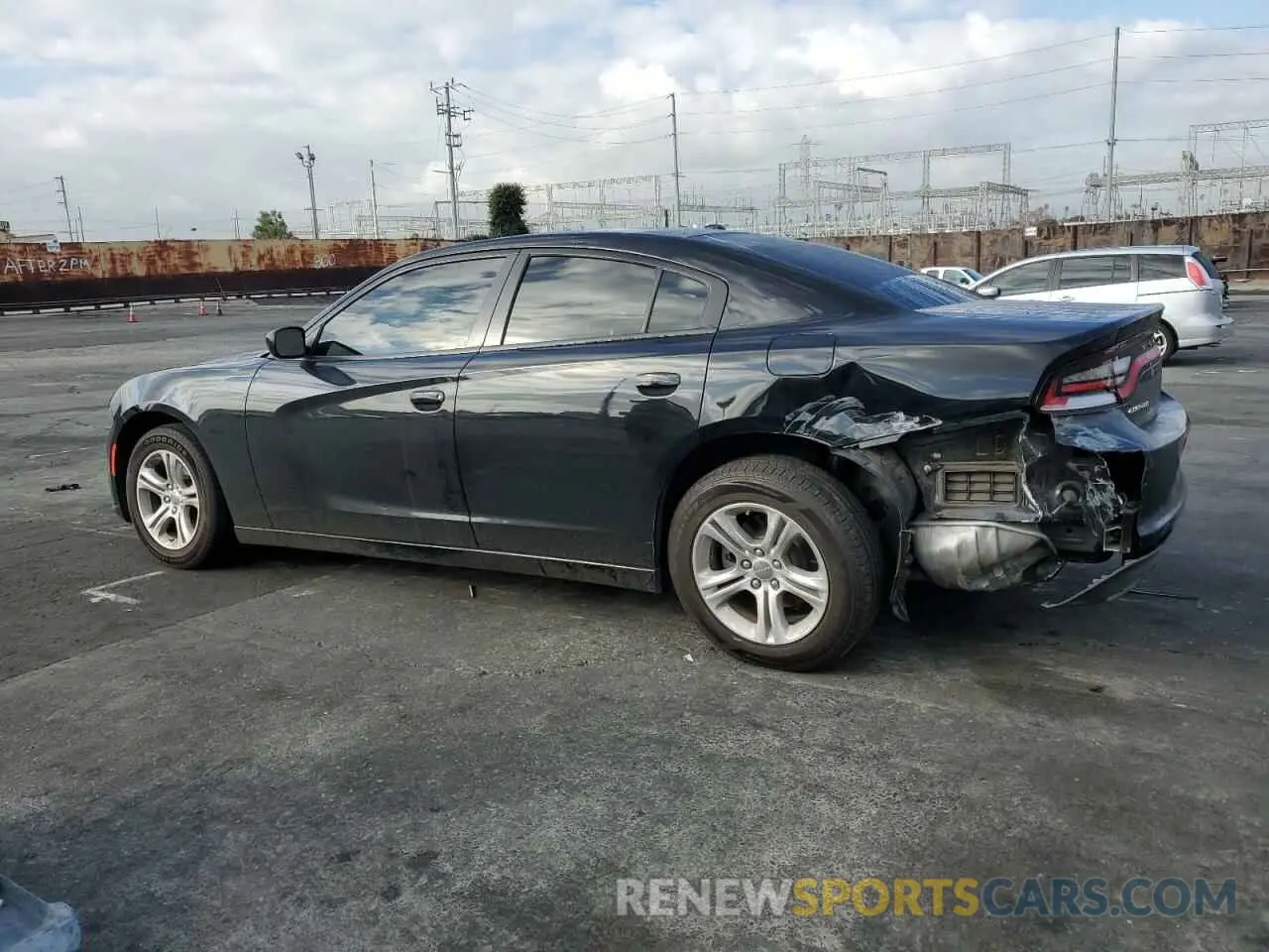 2 Photograph of a damaged car 2C3CDXBG9NH149521 DODGE CHARGER 2022