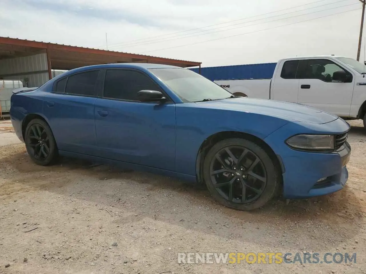 4 Photograph of a damaged car 2C3CDXBG9NH176752 DODGE CHARGER 2022