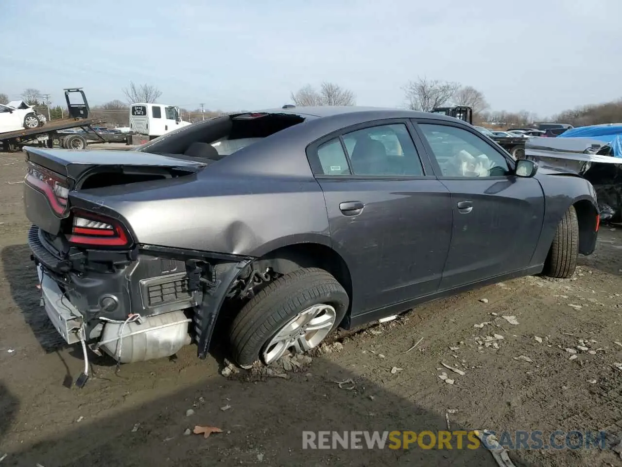 3 Photograph of a damaged car 2C3CDXBG9NH178520 DODGE CHARGER 2022