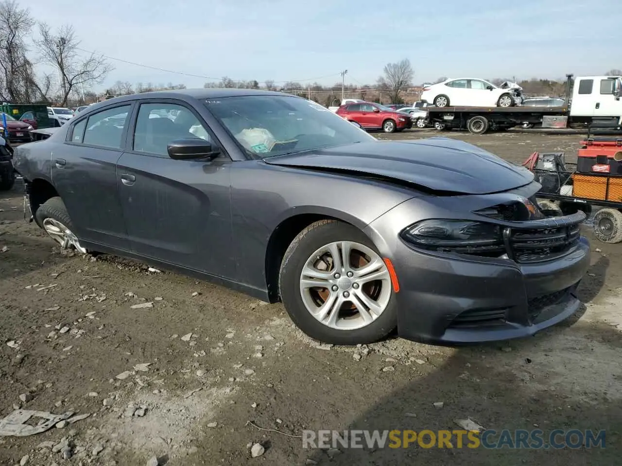 4 Photograph of a damaged car 2C3CDXBG9NH178520 DODGE CHARGER 2022