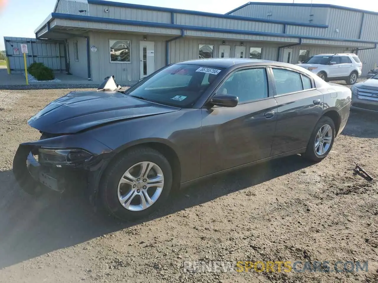 1 Photograph of a damaged car 2C3CDXBG9NH182616 DODGE CHARGER 2022