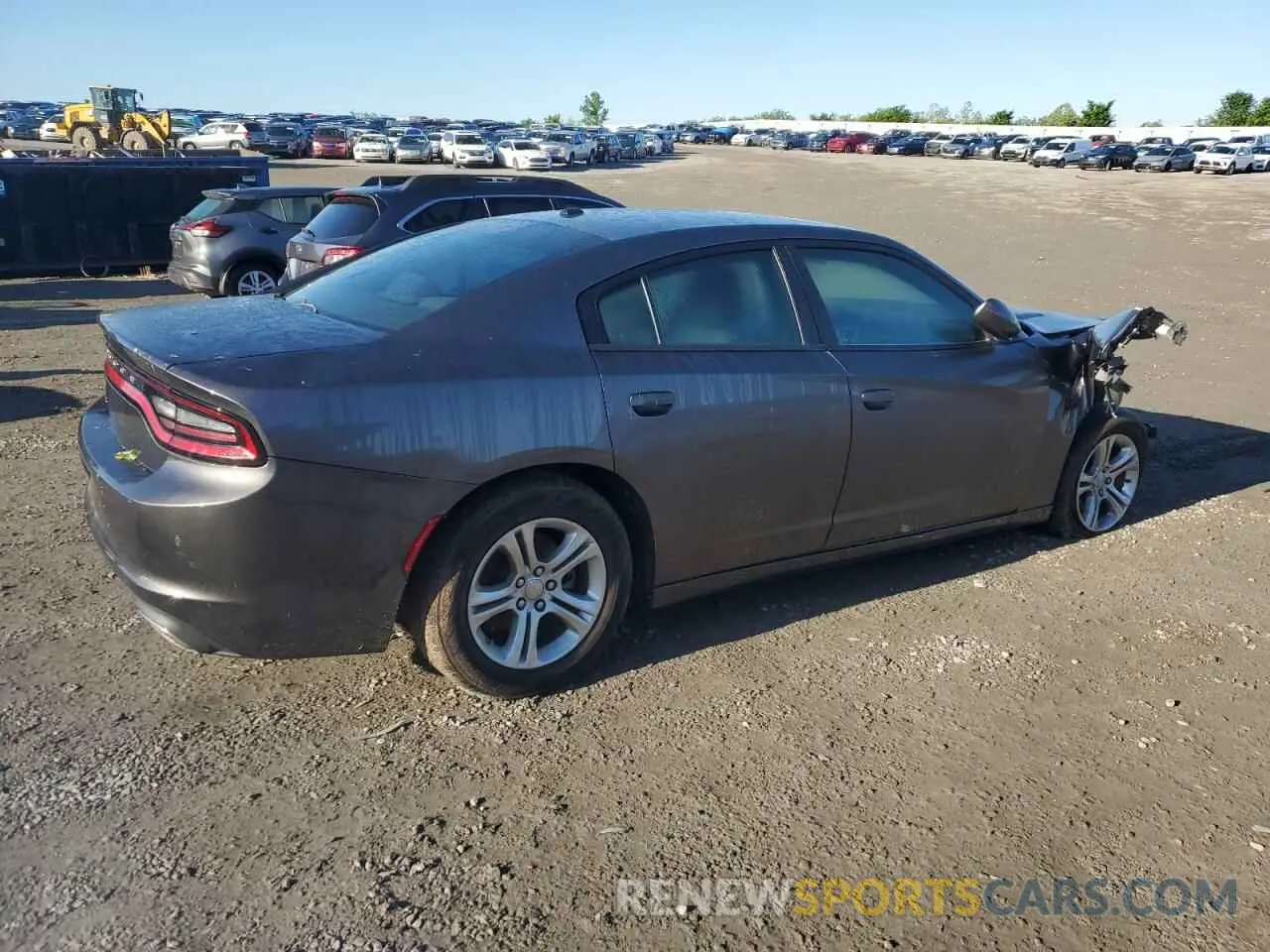 3 Photograph of a damaged car 2C3CDXBG9NH182616 DODGE CHARGER 2022