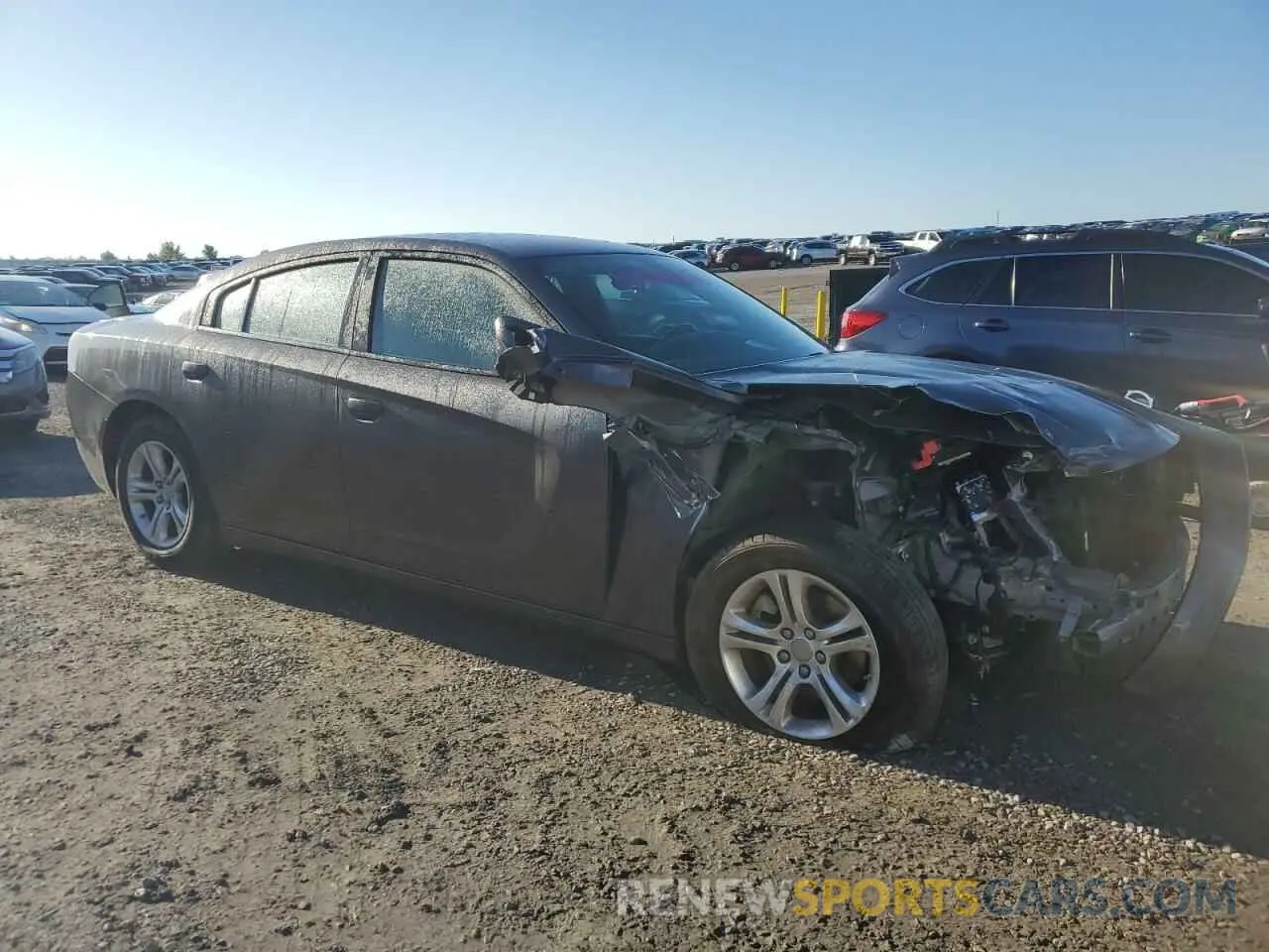 4 Photograph of a damaged car 2C3CDXBG9NH182616 DODGE CHARGER 2022