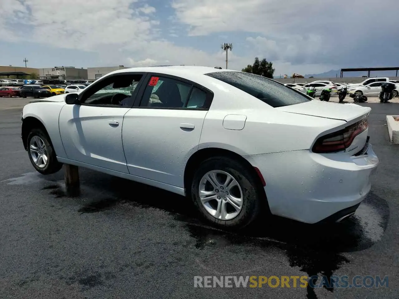 2 Photograph of a damaged car 2C3CDXBG9NH197147 DODGE CHARGER 2022