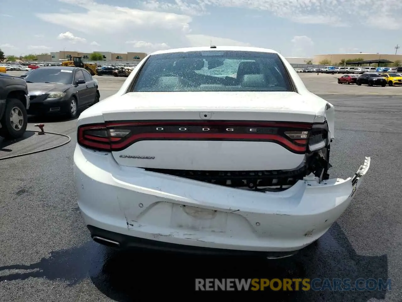 6 Photograph of a damaged car 2C3CDXBG9NH197147 DODGE CHARGER 2022