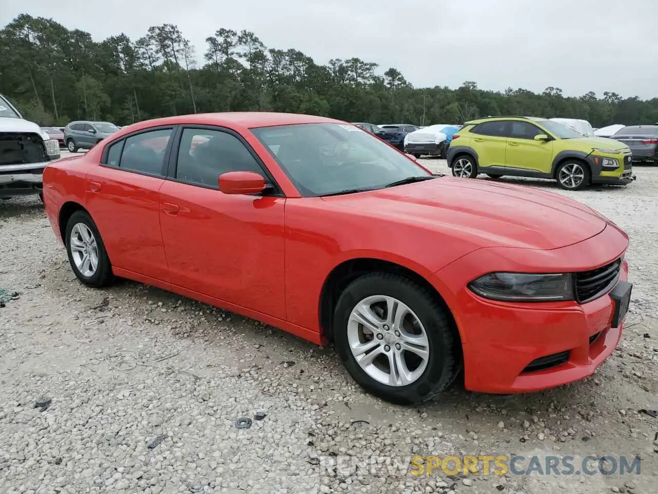 4 Photograph of a damaged car 2C3CDXBG9NH200886 DODGE CHARGER 2022