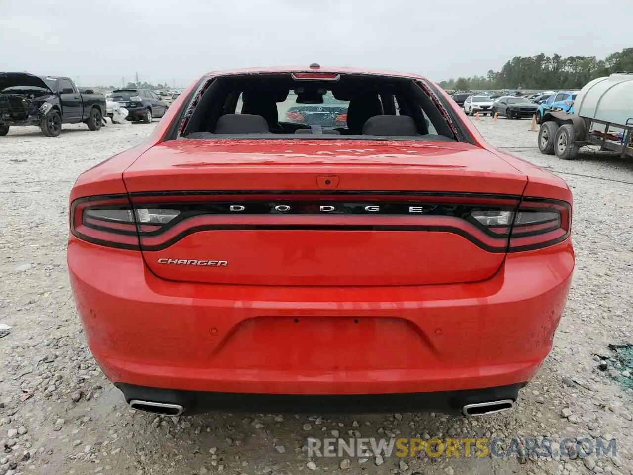 6 Photograph of a damaged car 2C3CDXBG9NH200886 DODGE CHARGER 2022