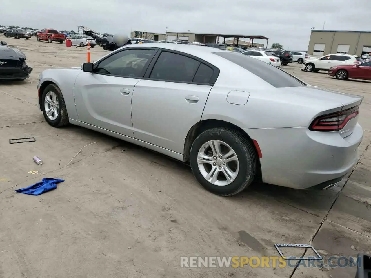 2 Photograph of a damaged car 2C3CDXBG9NH201102 DODGE CHARGER 2022