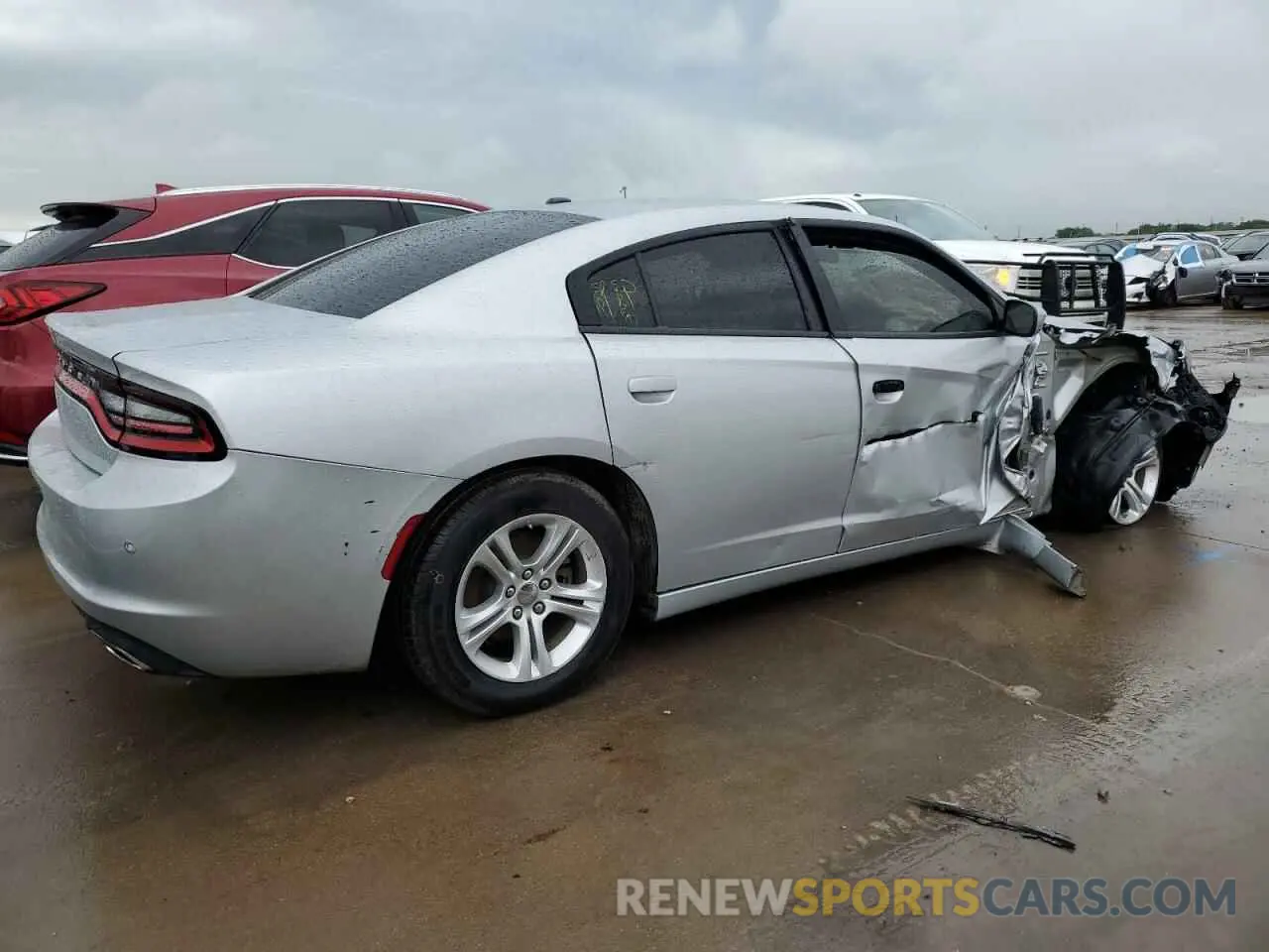 3 Photograph of a damaged car 2C3CDXBG9NH201102 DODGE CHARGER 2022