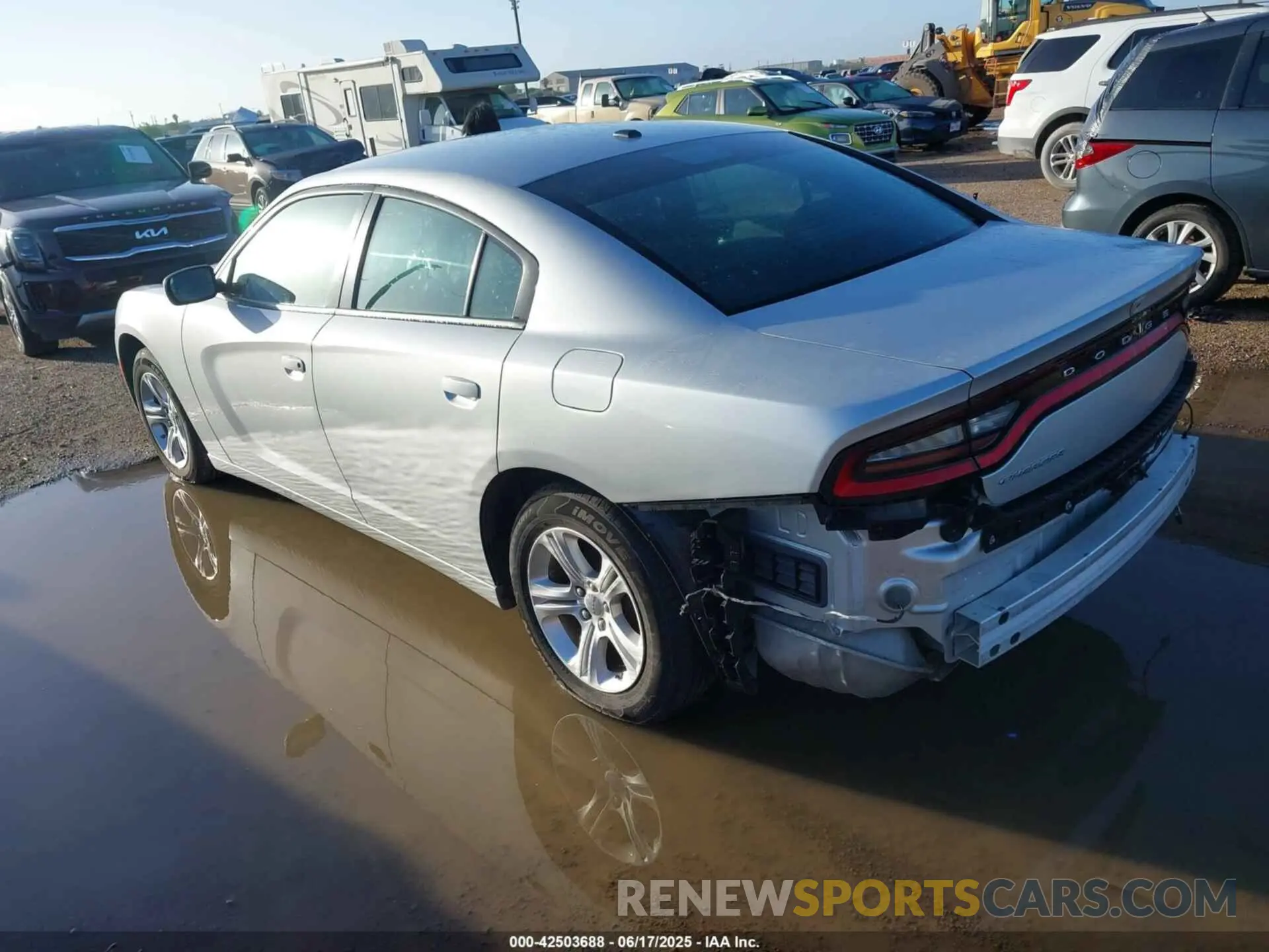 3 Photograph of a damaged car 2C3CDXBG9NH250526 DODGE CHARGER 2022