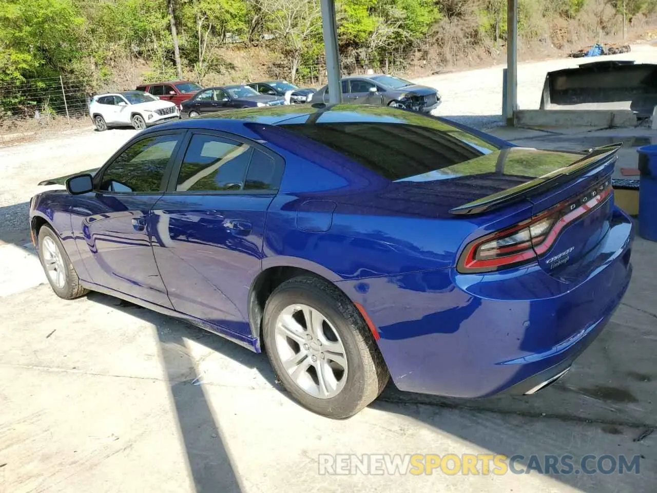 2 Photograph of a damaged car 2C3CDXBGXNH145185 DODGE CHARGER 2022