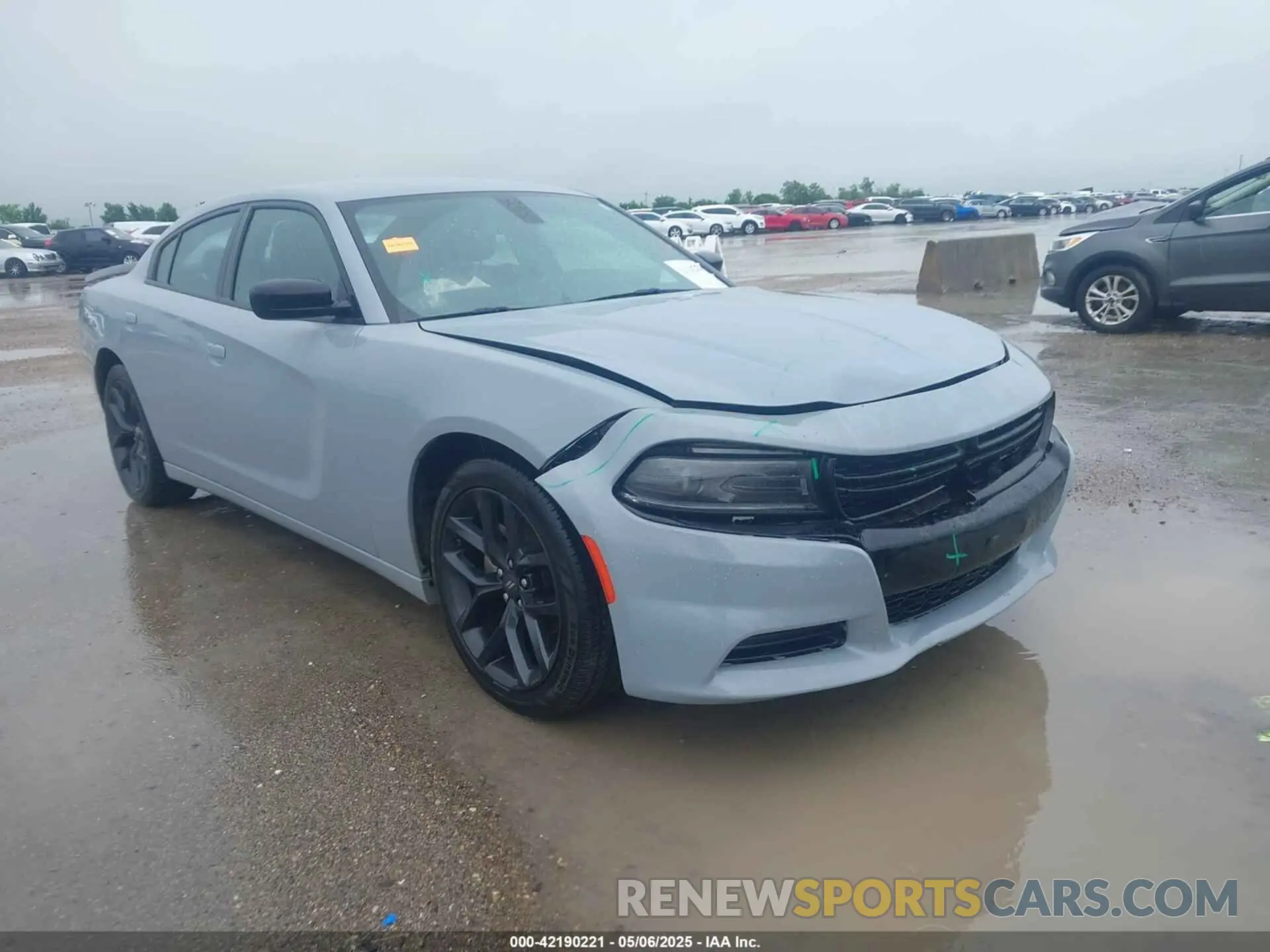 1 Photograph of a damaged car 2C3CDXBGXNH161743 DODGE CHARGER 2022