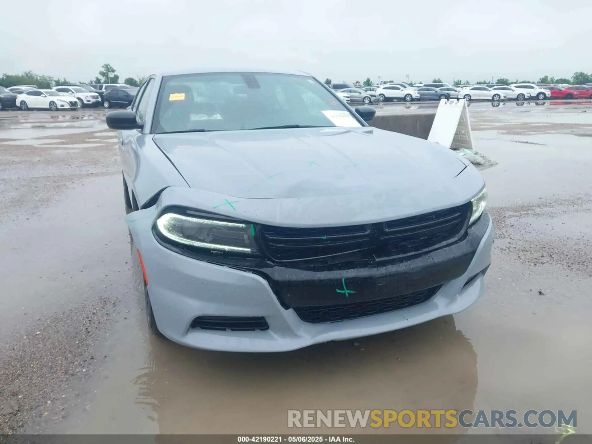 6 Photograph of a damaged car 2C3CDXBGXNH161743 DODGE CHARGER 2022