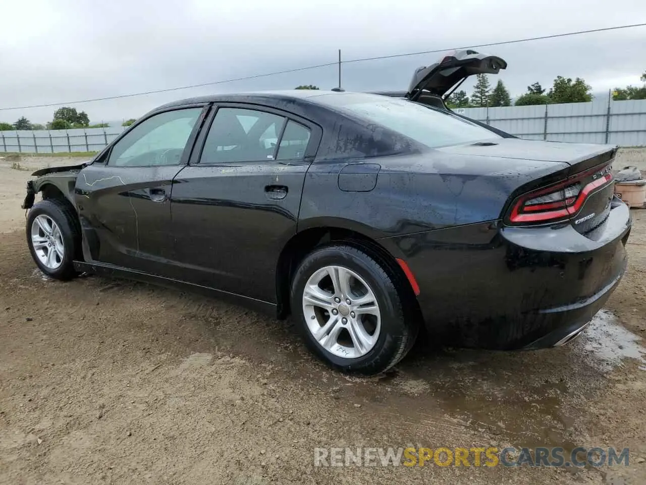 2 Photograph of a damaged car 2C3CDXBGXNH200640 DODGE CHARGER 2022