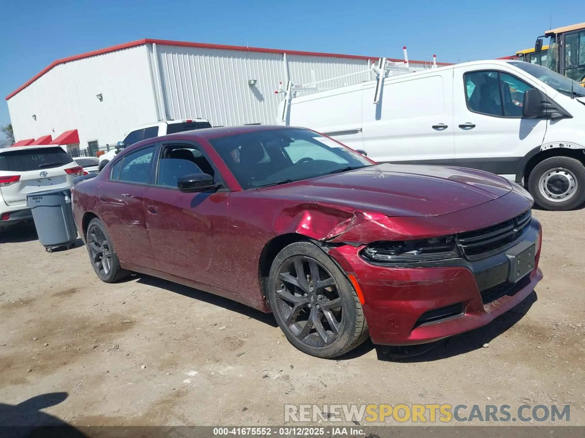 13 Photograph of a damaged car 2C3CDXBGXNH203229 DODGE CHARGER 2022