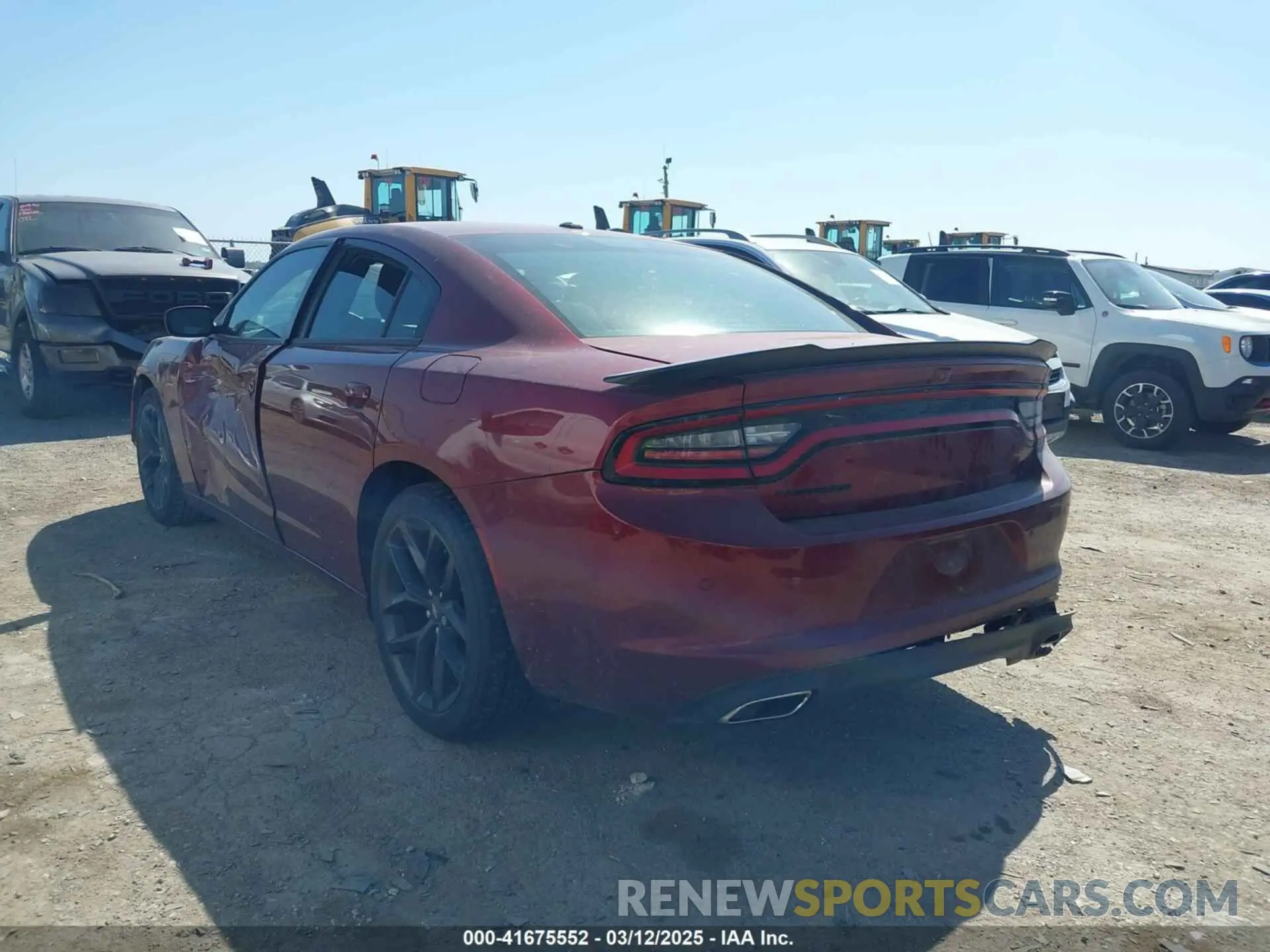 3 Photograph of a damaged car 2C3CDXBGXNH203229 DODGE CHARGER 2022