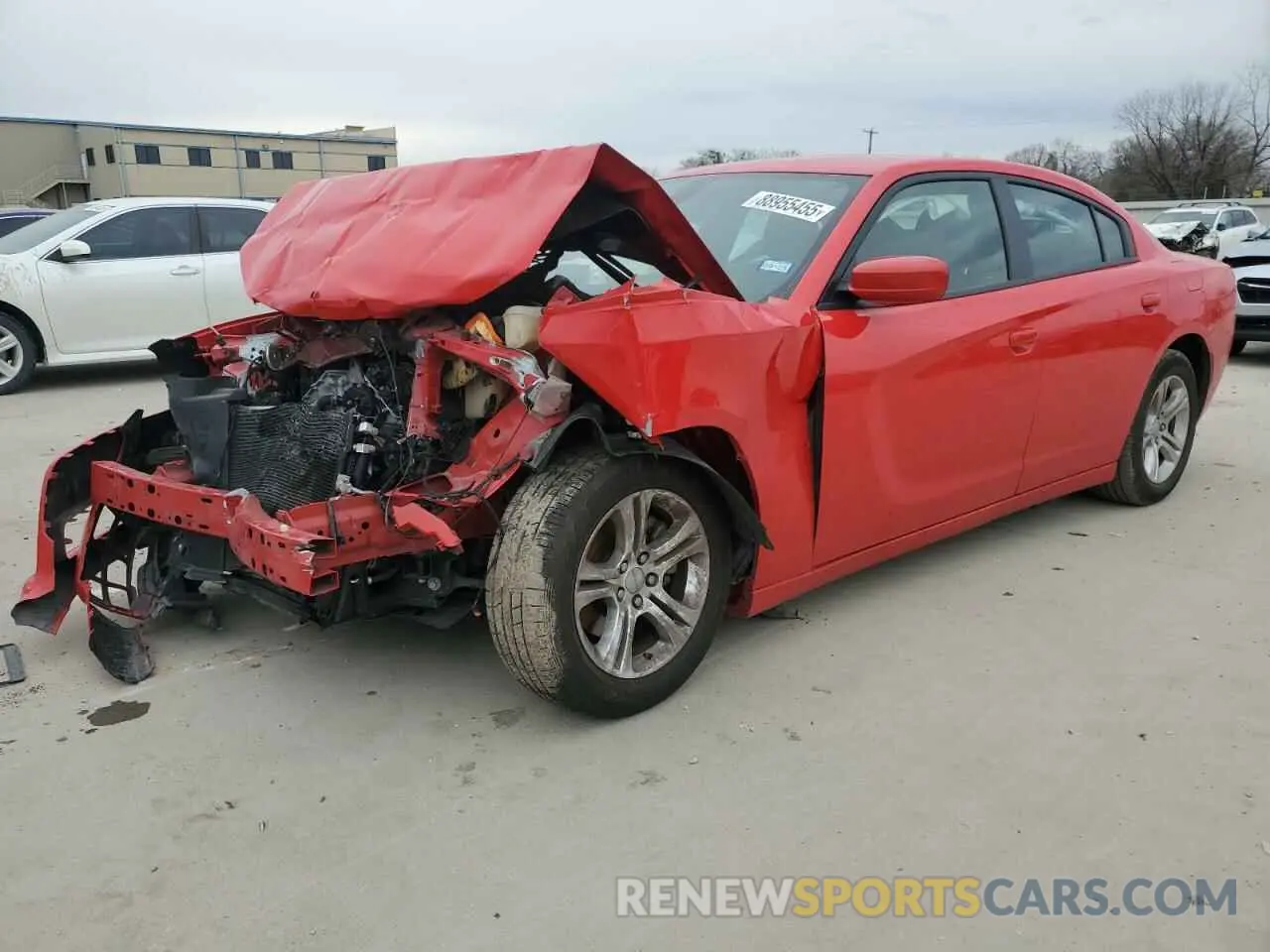 1 Photograph of a damaged car 2C3CDXBGXNH207894 DODGE CHARGER 2022