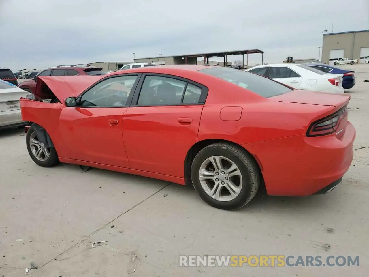 2 Photograph of a damaged car 2C3CDXBGXNH207894 DODGE CHARGER 2022