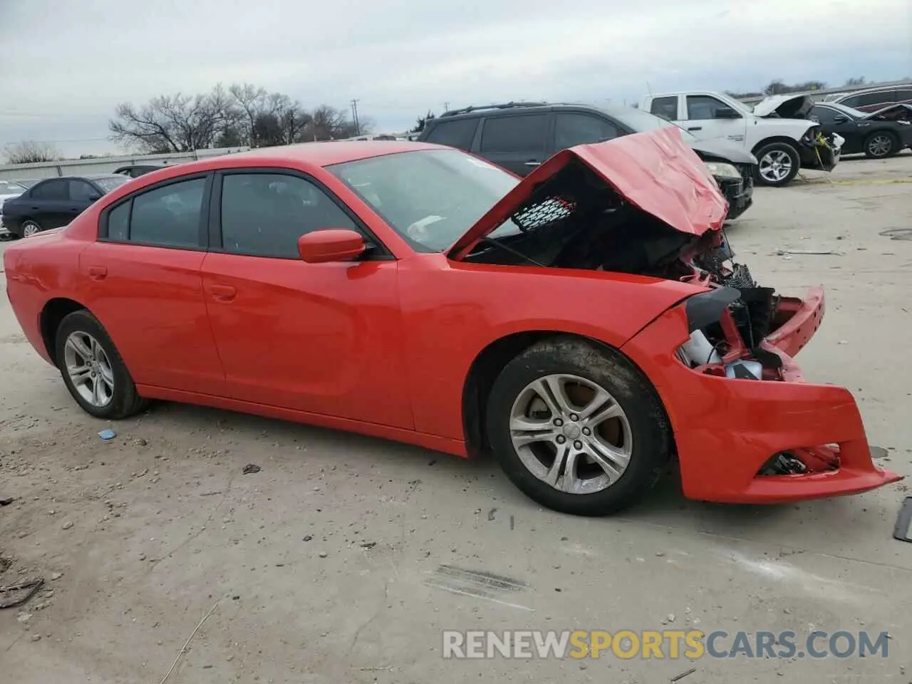 4 Photograph of a damaged car 2C3CDXBGXNH207894 DODGE CHARGER 2022