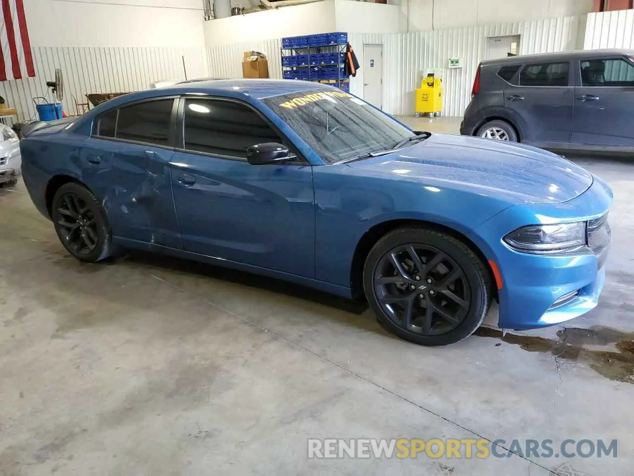 4 Photograph of a damaged car 2C3CDXBGXNH235033 DODGE CHARGER 2022