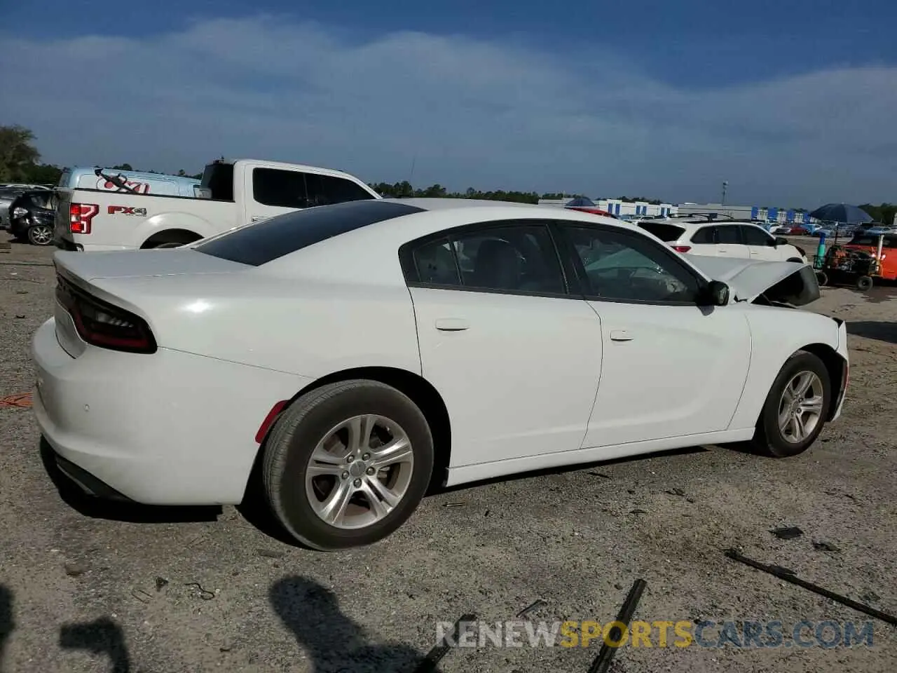3 Photograph of a damaged car 2C3CDXBGXNH239034 DODGE CHARGER 2022