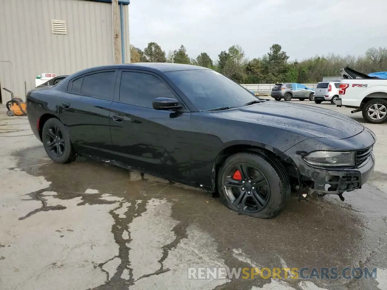 4 Photograph of a damaged car 2C3CDXBGXNH247960 DODGE CHARGER 2022
